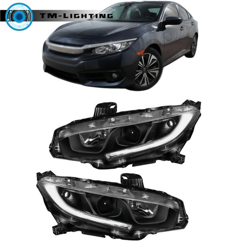 Headlights for honda civic - honda,